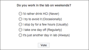 Do you work weekends?