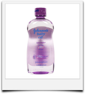 J&J Baby Oil with Lavender